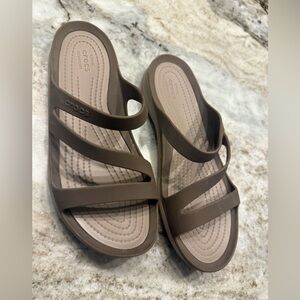 Crocs Women's Brown Sandals 7W
